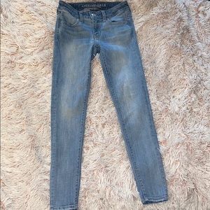 American Eagle super super stretch jeans